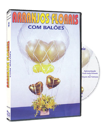 DVD ARRANJOS FLORAIS COM BAL�ES 